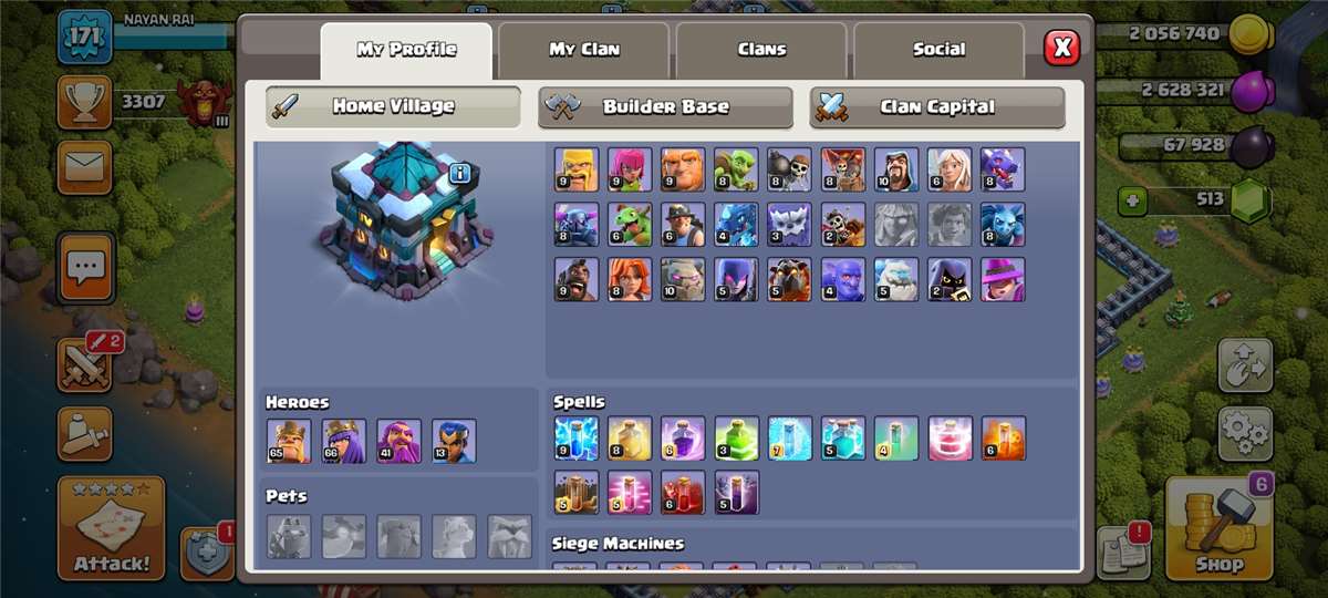 Sell coc account